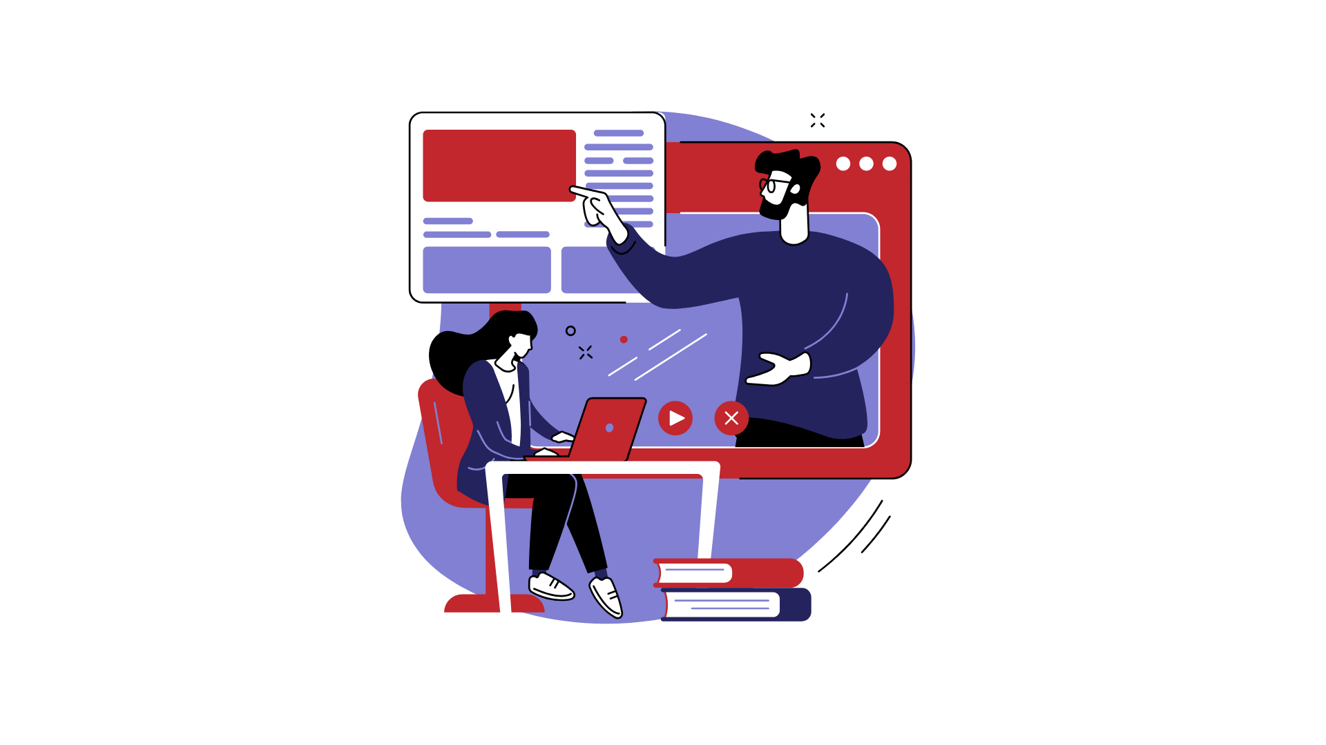 équipe d’animateurs prestations informatiques - Contactez-nous